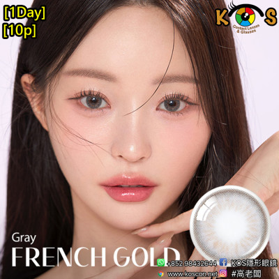 Olens 1Day French Gold 3Con Gray(10P) Olens 1Day French Gold 3Con Gray(10P)